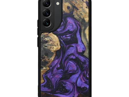 Galaxy S22 Plus Wood+Resin Phone Case - Danielle (Mosaic, 673365) Cheap