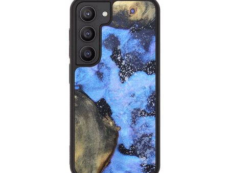 Galaxy S23 Wood+Resin Phone Case - Celia (Cosmos, 673308) Fashion