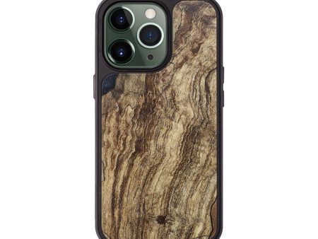 iPhone 13 Pro Wood+Resin Phone Case - Aiden (Wood Burl, 674310) For Discount