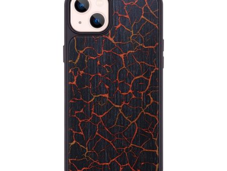 iPhone 14 Plus Wood+Resin Phone Case - Camron (Lava, 673548) Discount