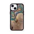 iPhone 13 Wood+Resin Phone Case - Jayla (Green, 672958) Online Hot Sale