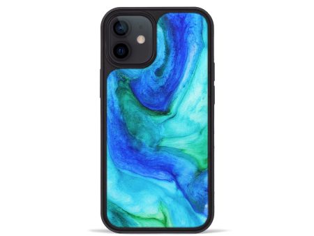 iPhone 12 mini ResinArt Phone Case - Hudson (Watercolor, 673602) Hot on Sale