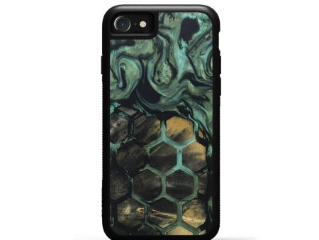 iPhone SE Wood+Resin Phone Case - Dominique (Pattern, 674166) Online