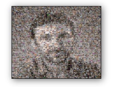 Photo Mosaic Impression sur Toile Online Sale