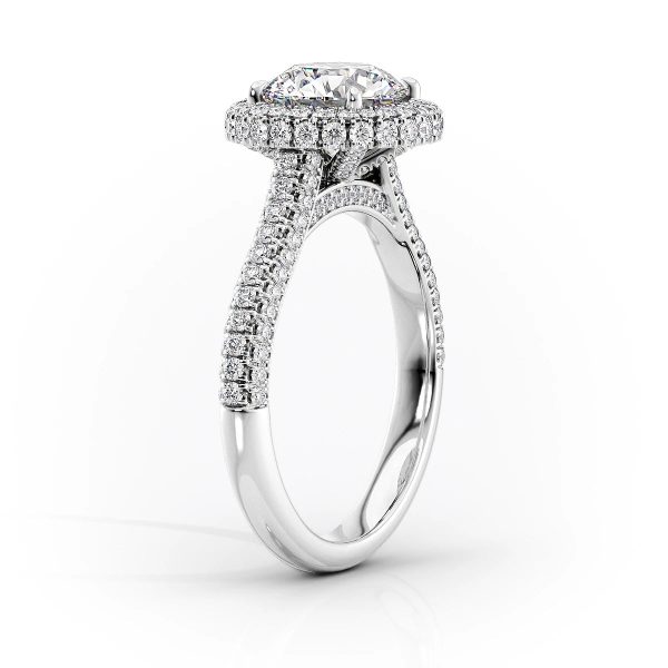 The Kylie Set With A 2.5 Carat Round Moissanite Supply